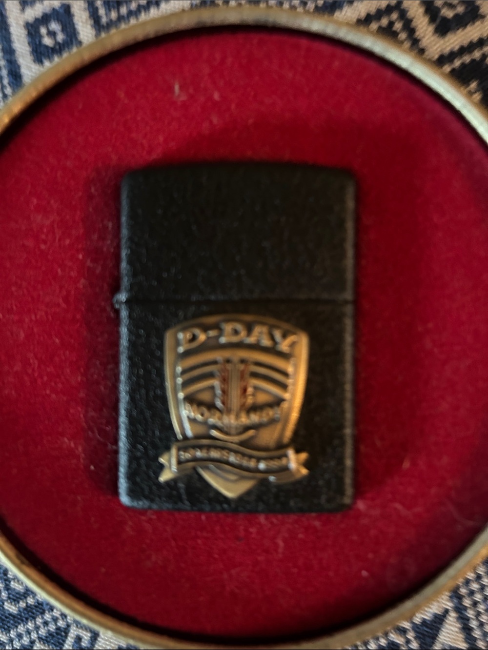 D-Day Normandy 50th Anniversary Zippo Lighter 1944-1994 Vintage New in Tin